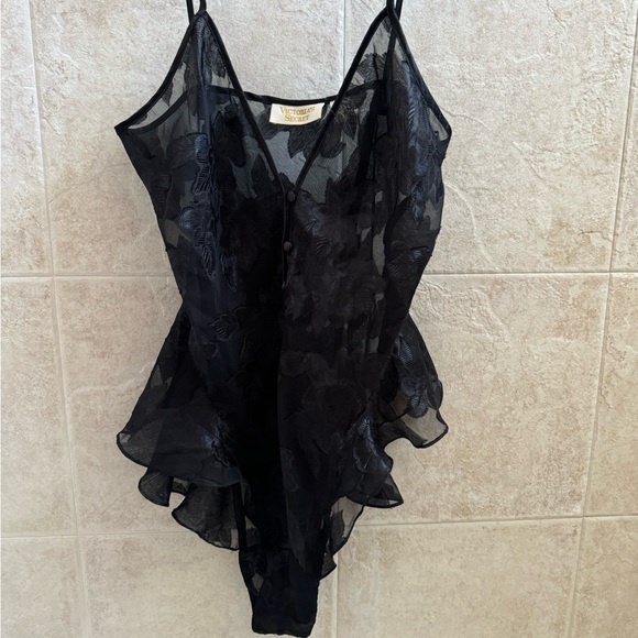 Victoria's Secret Tops - Vintage Victoria Secret bodysuit Gold Label